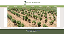 Desktop Screenshot of enologyinternational.com